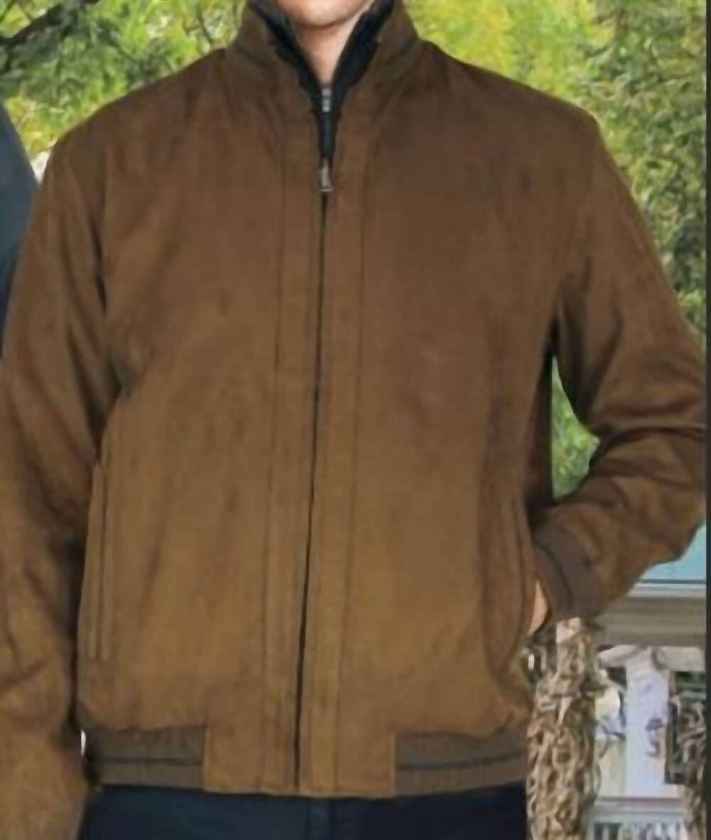 NEW GRUPPO BRAVO lucas-3 bomber jacket in cognac